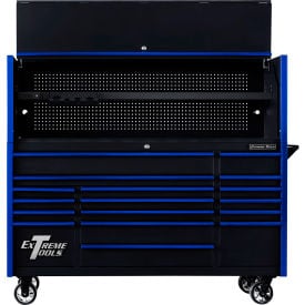 Extreme Tools DX Power Workstation Hutch & Roller Cabinet 72