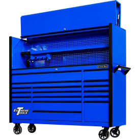 Extreme Tools DX Power Workstation Hutch & Roller Cabinet 72
