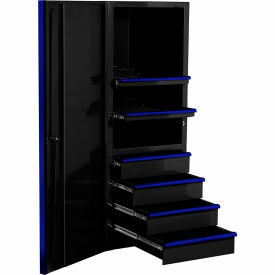Extreme Tools EXQ 4 Drawer/2 Shelf Pro Side Cabinet 24