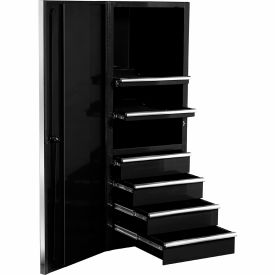 Extreme Tools EXQ 4 Drawer/2 Shelf Pro Side Cabinet 24