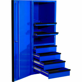 Extreme Tools EXQ 4 Drawer/2 Shelf Pro Side Cabinet 24