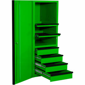 Extreme Tools EXQ 4 Drawer/2 Shelf Pro Side Cabinet 24