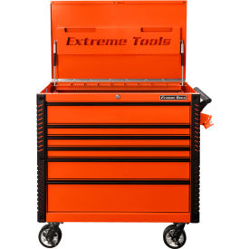 Extreme Tools EX 6-Drawer Tool Cart with Bumpers 41-3/4