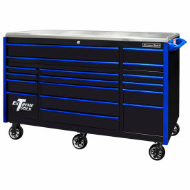 Extreme Tools EXQ 17 Drawer Pro Triple Bank Roller72