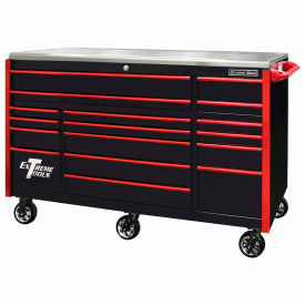 Extreme Tools EXQ 17 Drawer Pro Triple Bank Roller72