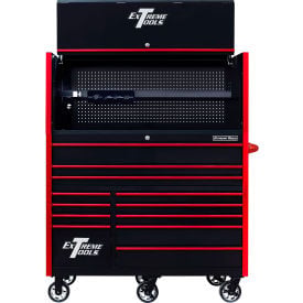 Extreme Tools RX Pro Power Workstation Hutch & Roller Cabinet 55