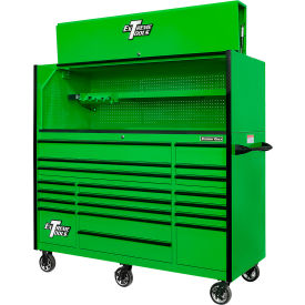 Extreme Tools RX Pro Power Workstation Hutch & Roller Cabinet 72