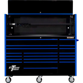 Extreme Tools RX Pro Power Workstation Hutch & Roller Cabinet 72