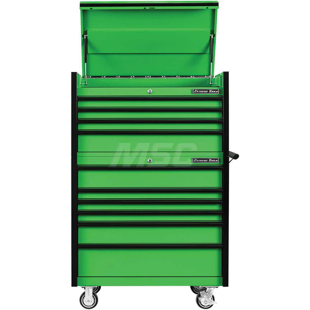 Tool Storage Combos & Systems, Type: Roller Cabinet with Top Chest Combo , Drawers Range: 5 - 10 Drawers , Number of Pieces: 2.000 , Width Range: 36