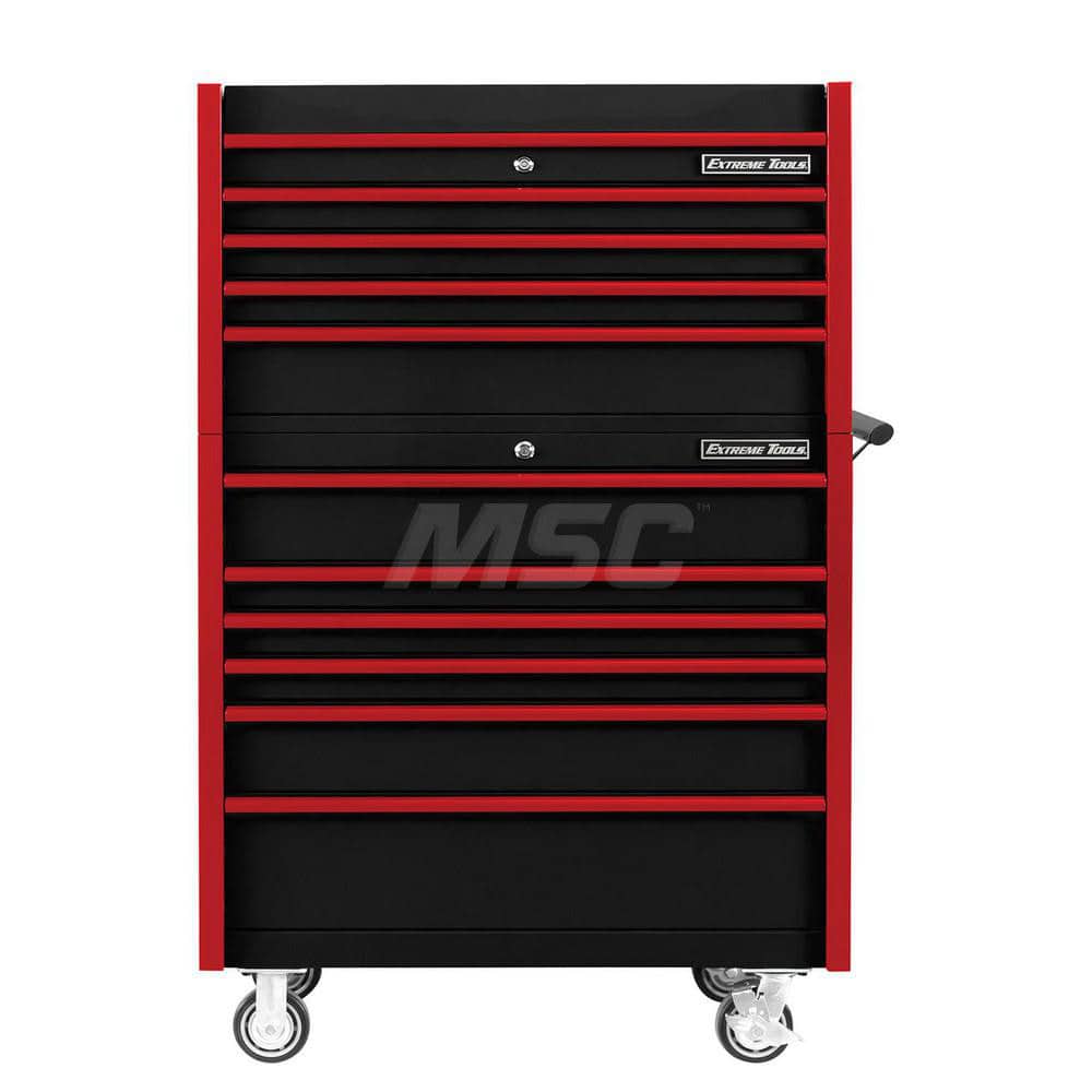 Tool Storage Combos & Systems, Type: Roller Cabinet with Top Chest Combo , Drawers Range: 6 - 10 Drawers , Number of Pieces: 2.000 , Width Range: 36