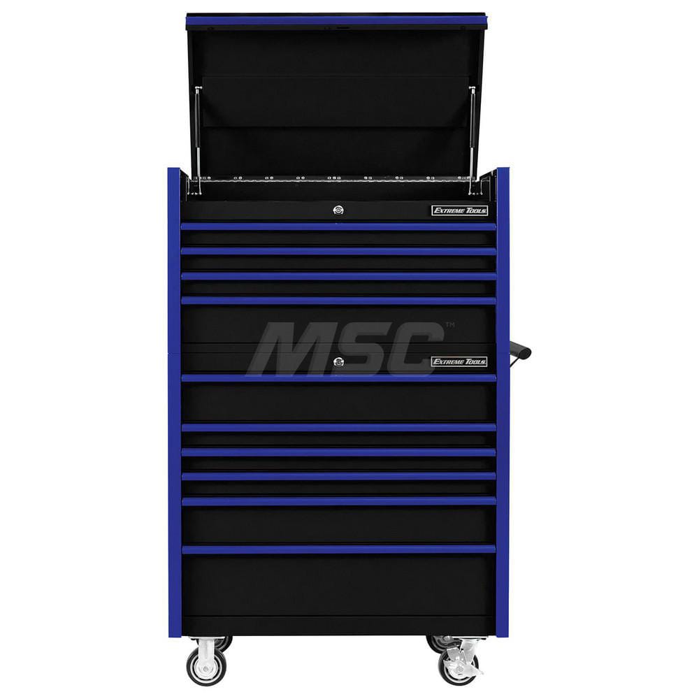 Tool Storage Combos & Systems, Type: Roller Cabinet with Top Chest Combo , Drawers Range: 6 - 10 Drawers , Number of Pieces: 2.000 , Width Range: 36