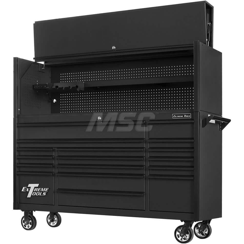 Tool Storage Combos & Systems, Type: Roller Cabinet with Hutch Combo , Drawers Range: More than 15 Drawers , Number of Pieces: 2.000  MPN:DX7218HRMK