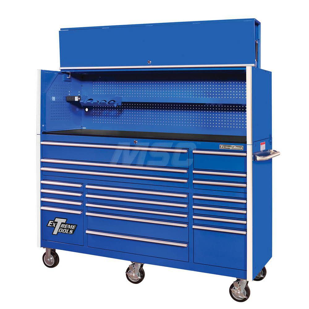 Tool Storage Combos & Systems, Type: Roller Cabinet with Hutch Combo , Drawers Range: 16 Drawers or More , Number of Pieces: 2.000  MPN:RX7220HRUC