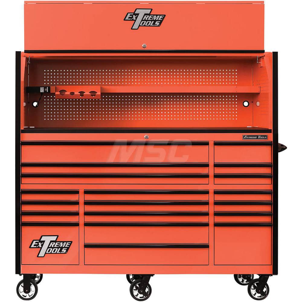 Tool Storage Combos & Systems, Type: Roller Cabinet with Hutch Combo , Drawers Range: 16 Drawers or More , Number of Pieces: 2.000  MPN:RX723020HROK