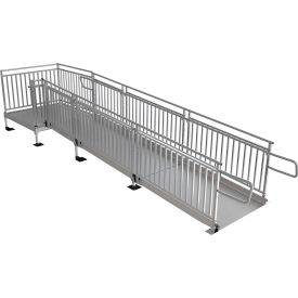 EZ-ACCESS® Pathway®HD Code Compliant Wheelchair Ramp Kit 16' X 48