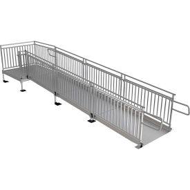 EZ-ACCESS® Pathway®HD Code Compliant Wheelchair Ramp Kit 18' X 48