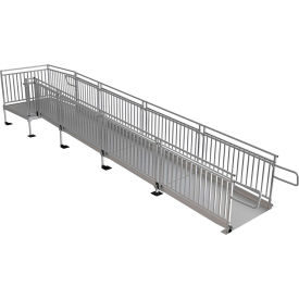 EZ-ACCESS® Pathway®HD Code Compliant Wheelchair Ramp Kit 22' X 48