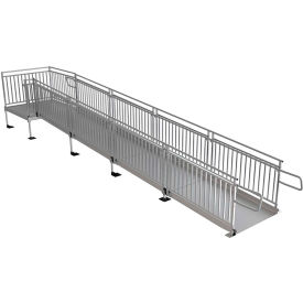 EZ-ACCESS® Pathway®HD Code Compliant Wheelchair Ramp Kit 24' X 48