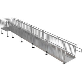 EZ-ACCESS® Pathway®HD Code Compliant Wheelchair Ramp Kit 26' X 48