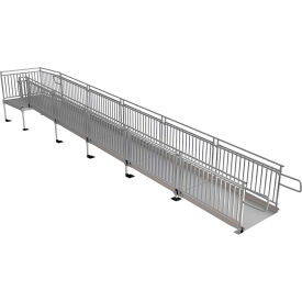 EZ-ACCESS® Pathway®HD Code Compliant Wheelchair Ramp Kit 30' X 48