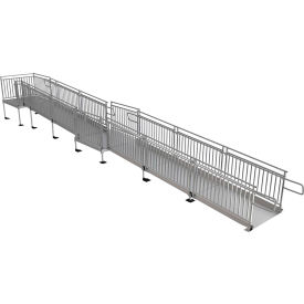 EZ-ACCESS® Pathway®HD Code Compliant Wheelchair Ramp Kit 32' X 48