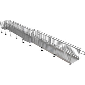 EZ-ACCESS® Pathway®HD Code Compliant Wheelchair Ramp Kit 34' X 48