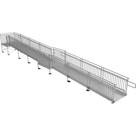 EZ-ACCESS® Pathway®HD Code Compliant Wheelchair Ramp Kit 36' X 48