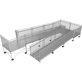 EZ-ACCESS PATHWAY HD Code Compliant Wheelchair Ramp Kit 36' X 48