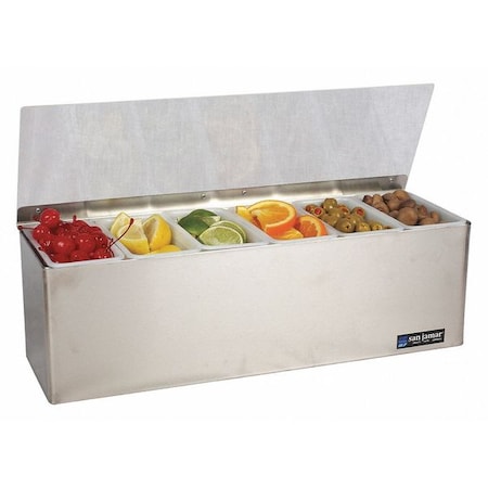 Garnish Center, 6 pt., Plex Lids MPN:B6186L