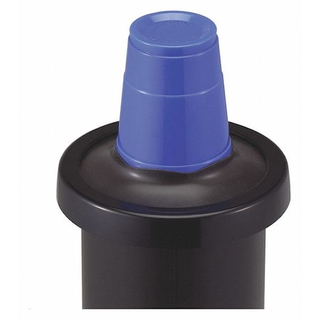 Cup Dispenser, In-Counter, 8-46 oz., Blk MPN:C2410CBK