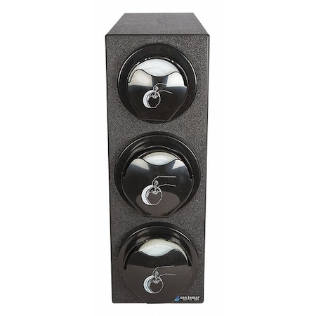Lid Dispenser Box System, Blk Trim Rings MPN:L2923BK