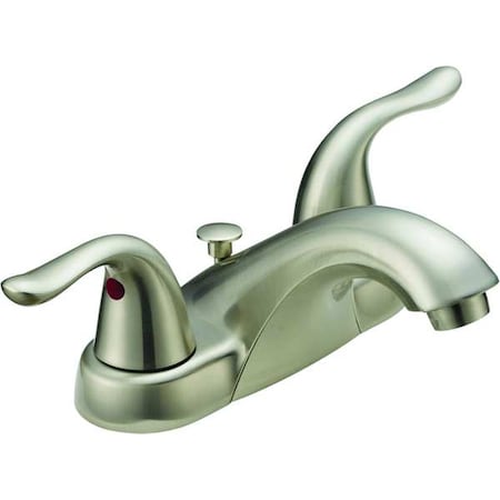 Lavatory Faucet, 2 Holes, Spout 4-3/16
