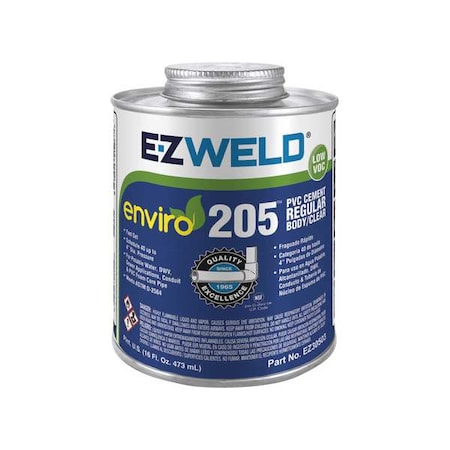 Pipe Cement, 16 fl oz, Clear MPN:EZ30503N