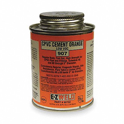 CPVC Cement 8 Oz Orange MPN:20702
