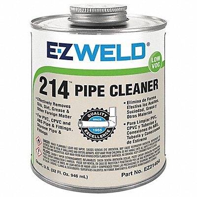 Pipe Cleaner 32 Oz Clear MPN:21404
