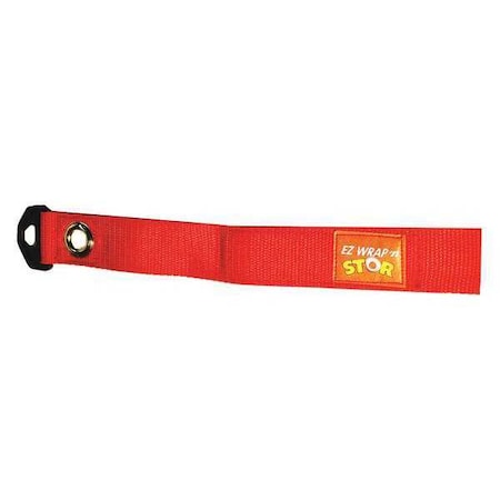 Strap, Red, Nylon, 10 in. L, 1-1/2 in. W MPN:EZWRAPNGSTORL