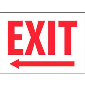 NMC MELRB Fire Sign Exit With Left Arrow 10