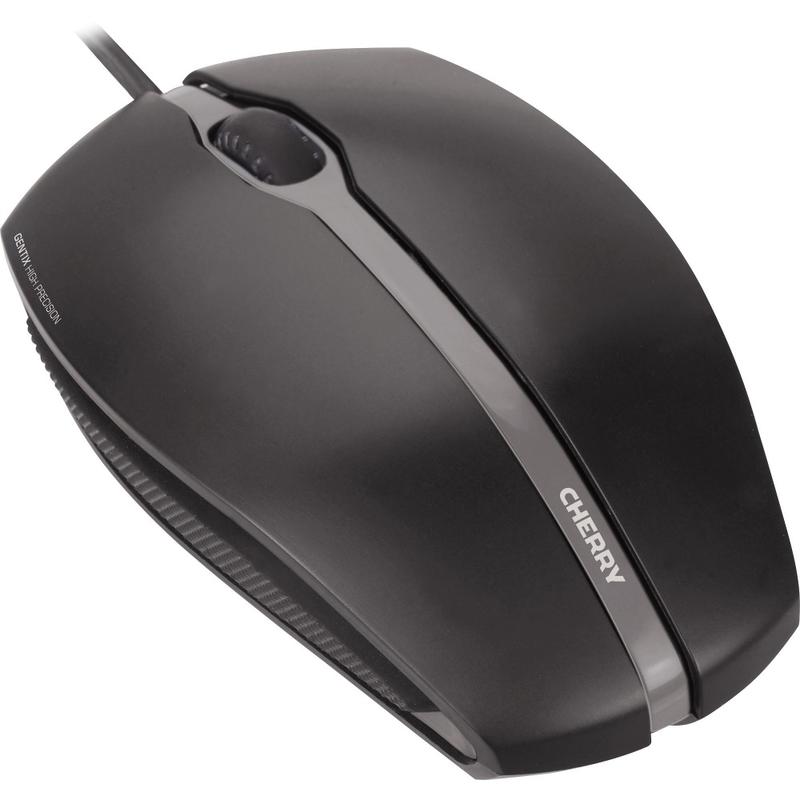 CHERRY GENTIX - Mouse - right and left-handed - optical - 3 buttons - wired - USB - black MPN:JM-0300-2