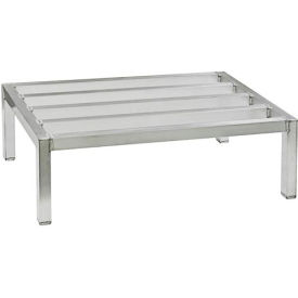 New Age Industrial Aluminum Straight Leg Dunnage Rack 24