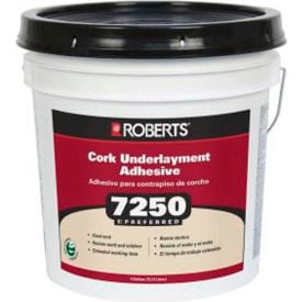 Roberts® Cork Underlayment Adhesive 7250-4 4 Gallons 7250-4