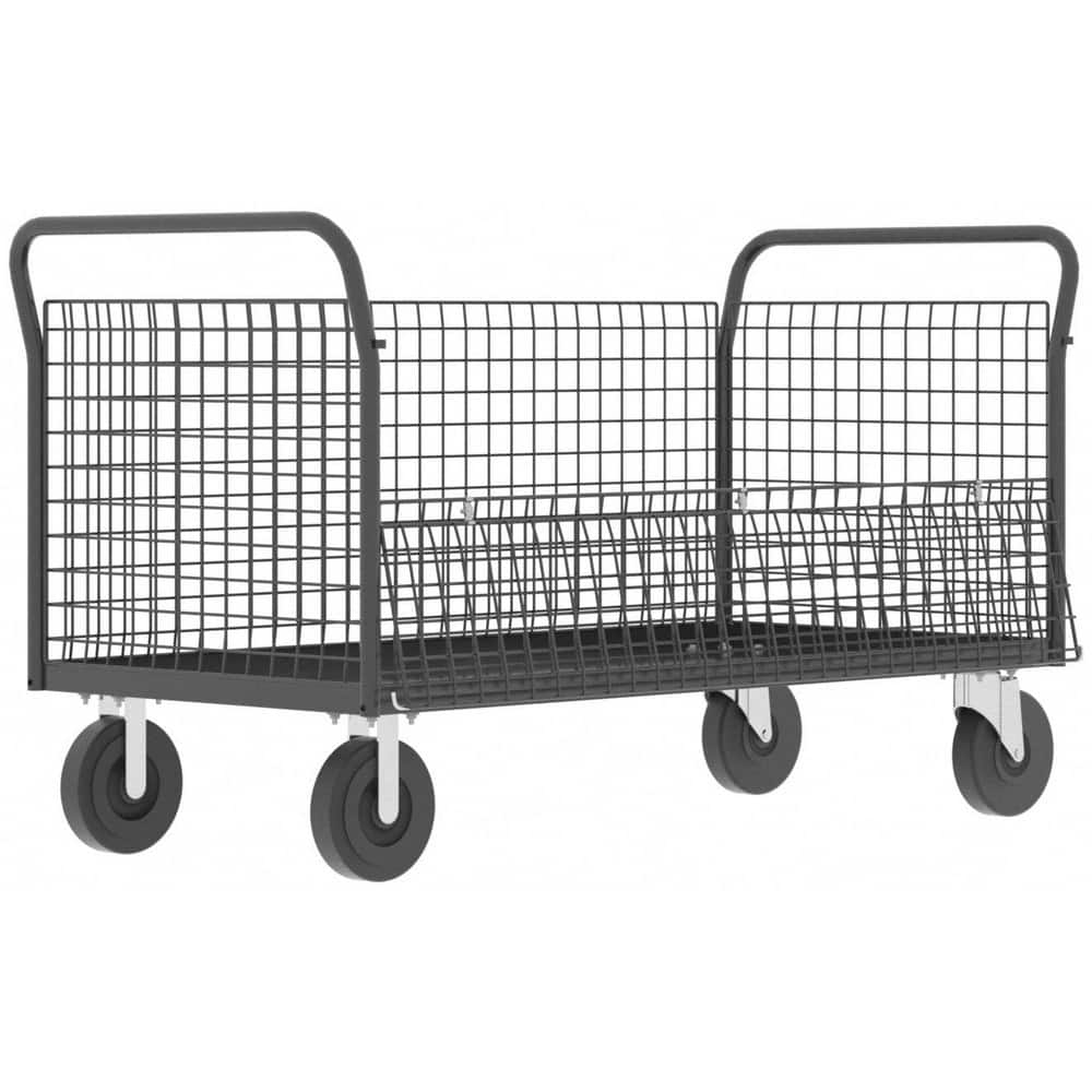 Carts, Cart Type: Cage , Width (Inch): 30 , Assembly: Comes Assembled , Material: Steel , Length (Inch): 64  MPN:F80119VCGY