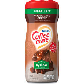 Coffee mate® Powdered Creamer Sugar Free Chocolate Creme 10.2 oz Canister Pack of 6 12175855