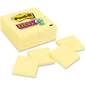 Post-it® Notes Super Sticky Pads in Canary Yellow Value Pack 3