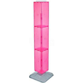 Global Approved 703389-PNK 4-Sided Interlocking Pegboard Display 8