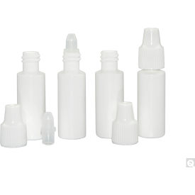 Qorpak® 3cc Natural LDPE Cylinder Dropper Bottle with 8mm Neck 144PK 257782