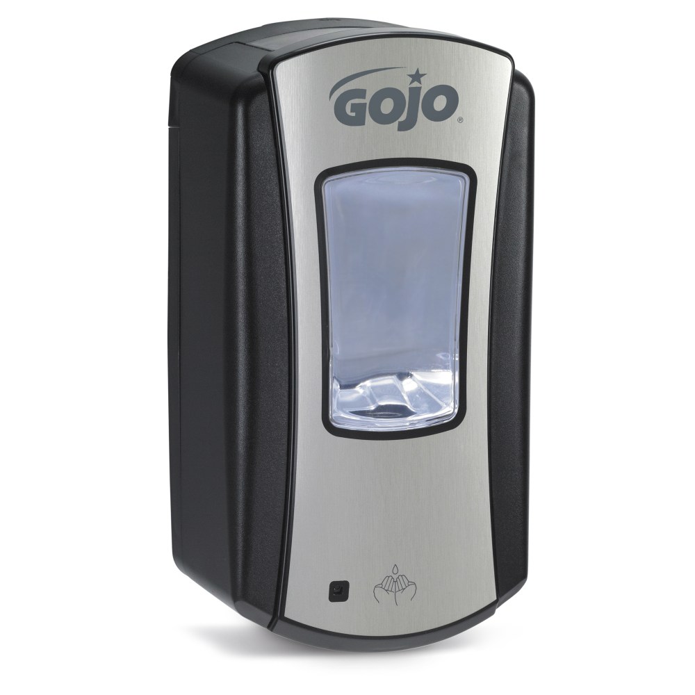 GOJO LTX-12 Touch-Free Foam Soap Dispenser, Black/Chrome MPN:191904
