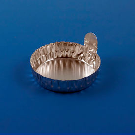 Aluminum Weighing Dish 43mm With Tab 1.0g /20mL Crimped Side 1000/Pack 8305