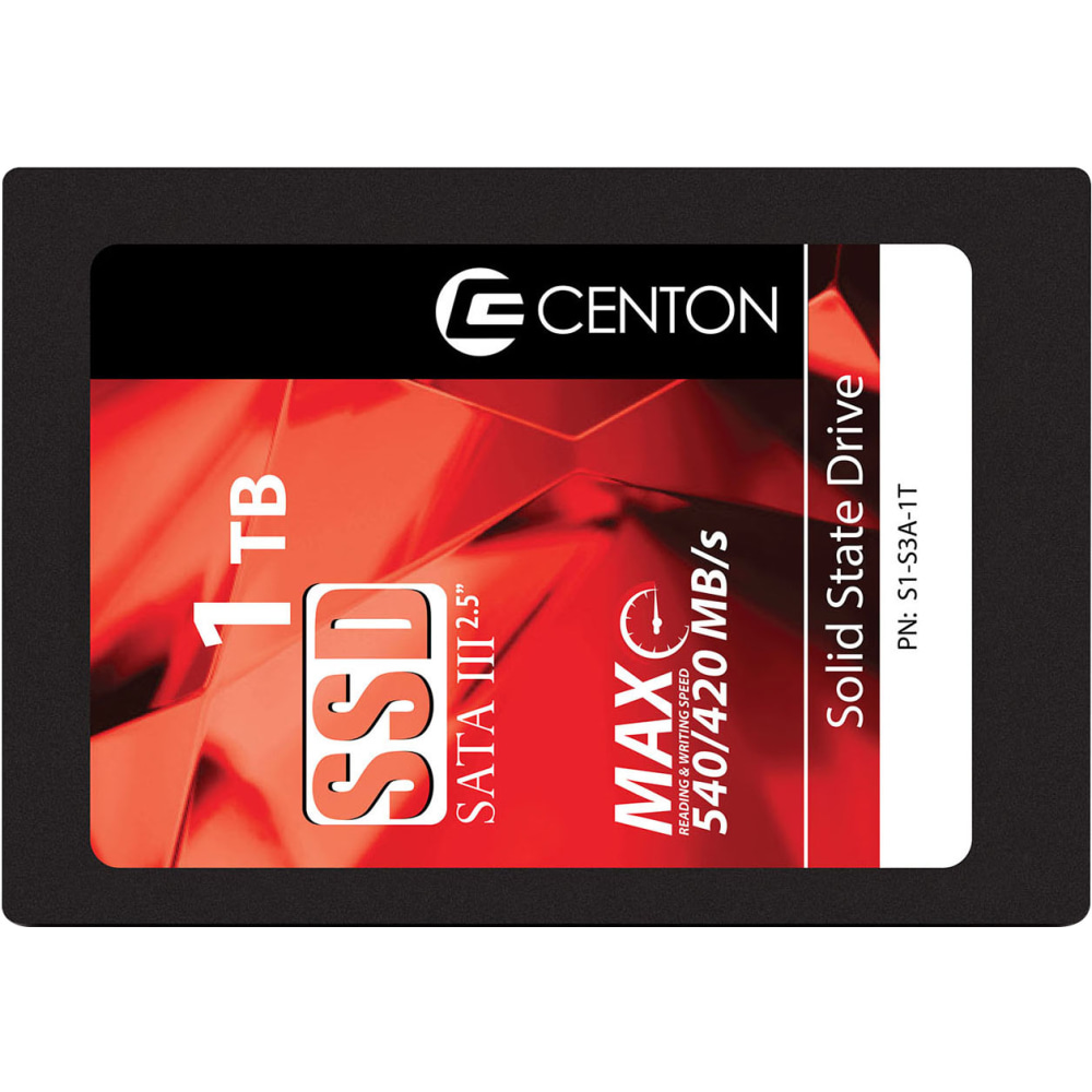 Centon MP 1TB Internal Solid State Drive For Laptops, SATA III 2.5in, S1-S3A-1T MPN:S1-S3A-1T
