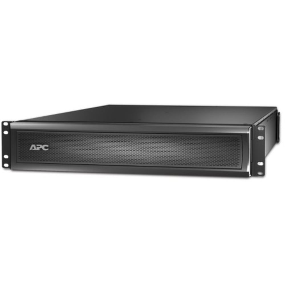 APC Smart-UPS X 120V External Battery Pack Rack/Tower - Battery enclosure - 2x battery - lead acid - 2U - black - - SMX120RMBP2U MPN:SMX120RMBP2U