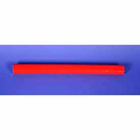 NMC™ Precoiled & Strap-On Pipe Marker Blank Red Fits 1-1/8